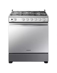 Cocina Samsung NX52T7522LS a Gas de 5 Quemadores, 30", Horno Dual, Acero Inoxidable