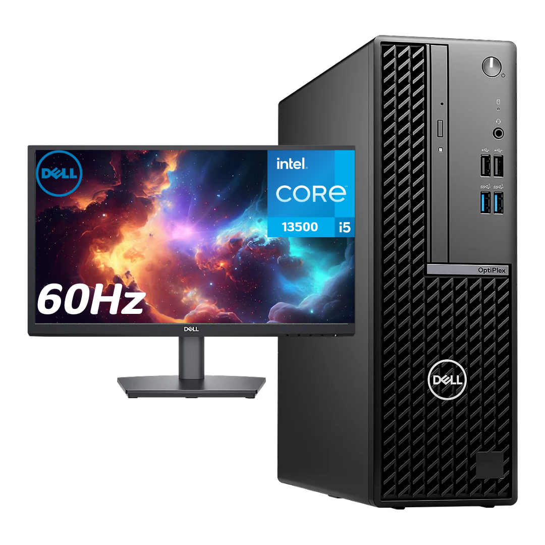 Dell OptiPlex Small Form Factor - Intel Core i5-13500, Windows 11 Pro + Monitor