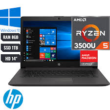 Hp 245 G7 Notebook - Amd Ryzen 5 3500U / 2.1 Ghz - Win 10 Home Single Language 64 Bits