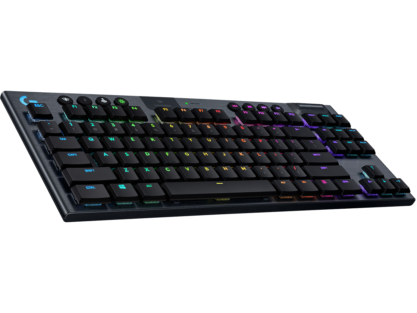 Logitech G915 TKL Tenkeyless Lightspeed Wireless RGB Gaming - Teclado Mecánico con Retroiluminación