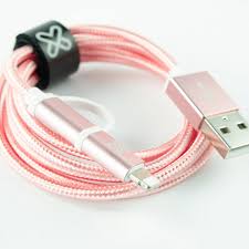 Klip Xtreme - Usb Cable - Apple Lightning / Micro-Usb Type B KAC-210RG