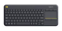 Logitech Wireless Touch Keyboard K400 Plus - Teclado Inalámbrico con Panel Táctil 920-004426