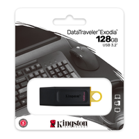 Kingston DataTraveler Exodia - Unidad Flash USB, 128GB