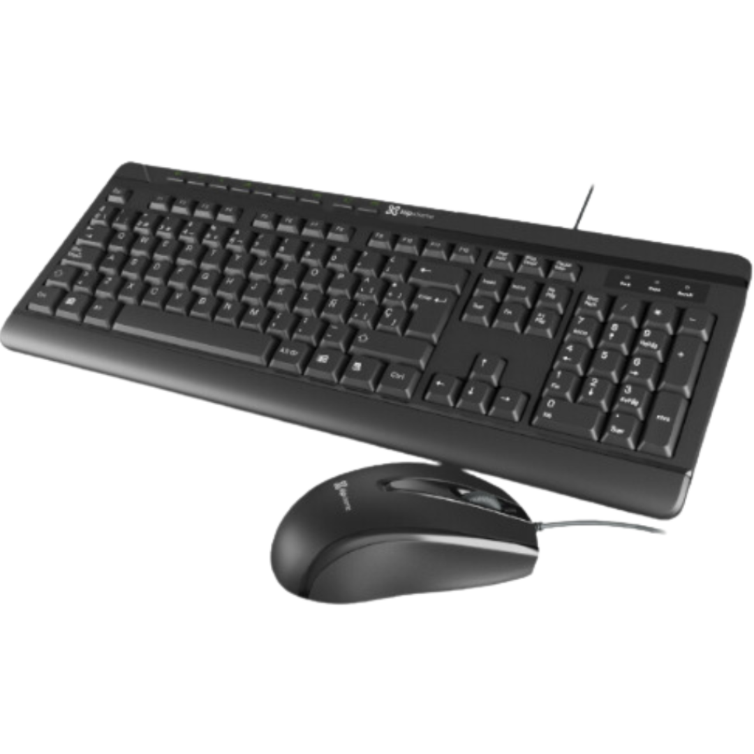 Klip Xtreme KCK-251S Deskmate - Juego de Teclado y Ratón - USB