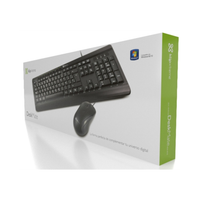 Klip Xtreme KCK-251S Deskmate - Juego de Teclado y Ratón - USB