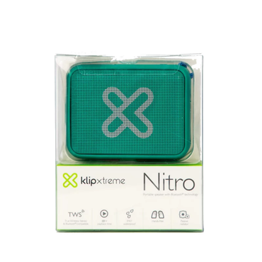 Klip Xtreme Port TWS KBS-025 - Parlante Bluetooth Portátil - Green