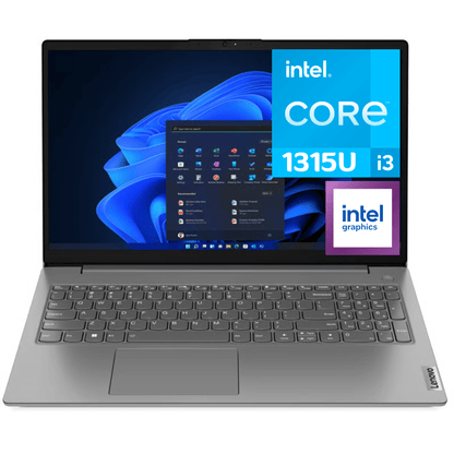ENOVO V15 G4 IRU 83A100ELLM Procesador INTEL CORE i3-1315U 13va Pantalla 15.6" FHD 8GB RAM DDR4-3200/ 256GB DISCO M.2 2242 Teclado Antiderrame