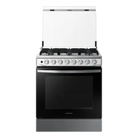 Cocina Samsung NX52T3510LV a Gas de 5 Quemadores, 30", Acero Inoxidable