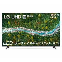 Smart TV LG 50" 4K UHD 50Up7750Psb con Retroiluminación LED y Tecnología AI, Negro