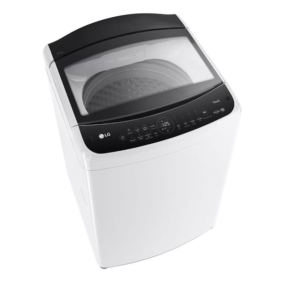 LG Lavadora de Carga Superior 19Kg - Color Blanco - Modelo WT19WV6