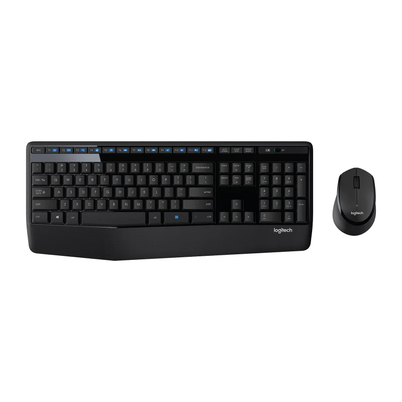 Logitech Wireless Combo Mk345 - Juego De Teclado Y Ratón - Inalámbrico