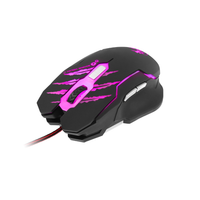 Xtech Mouse para Gaming Xtech XTM-610 Lethal Haze - Resolución Ajustable de hasta 3200 PPP - Luces LED de 4 Colores