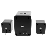 Xtech Parlantes XTS375 - Negro y Blanco - Entrada Auxiliar, Reproducción de Audio vía USB y SD