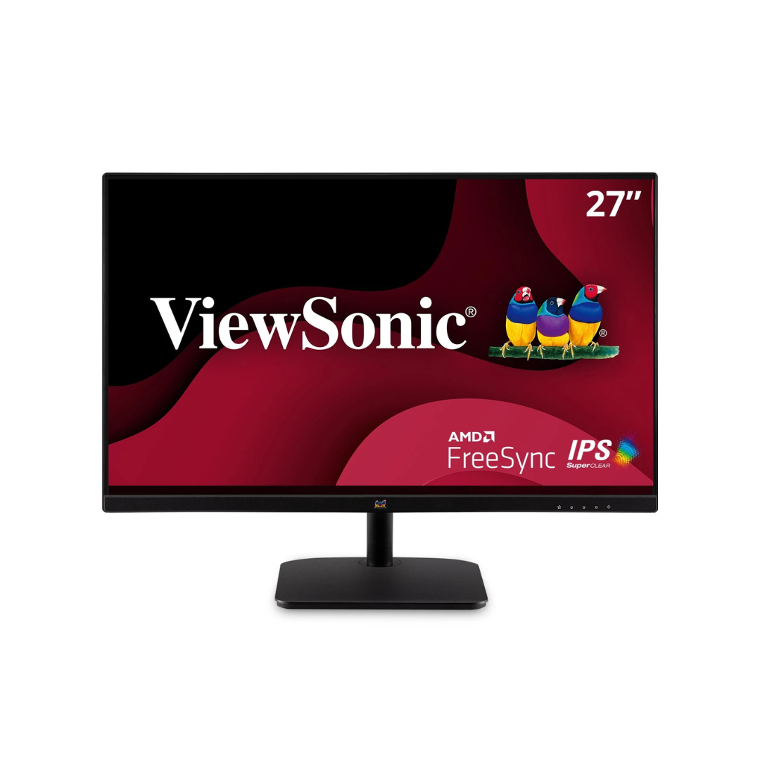 Monitor ViewSonic VA2735-H 27" Full HD LED con Retroiluminación LCD y Tecnología Eye Care, Negro