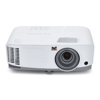 Proyector ViewSonic PA503S DLP con 3D, Resolución SVGA y 3,800 lúmenes, Blanco