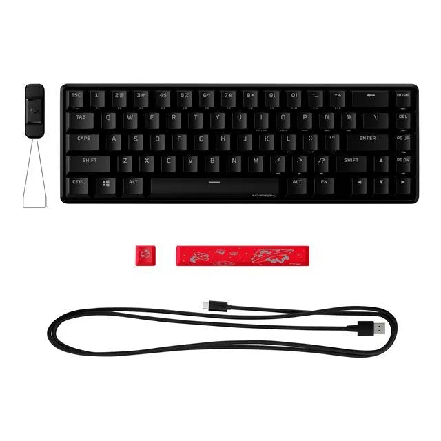 HyperX Teclado Mecánico Gamer Alloy Origins 65 - Retroiluminado RGB - Modelo 4P5D6Aa#Aba