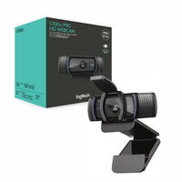 Logitech Hd Pro Webcam C920S - Webcam De Alta Definición Con Cubierta De Privacidad