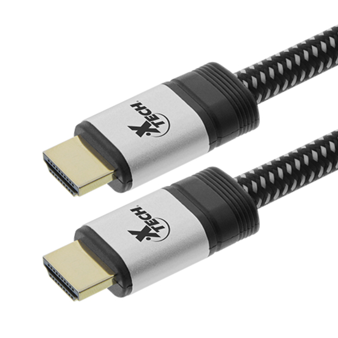 Cable HDMI de Alta Velocidad Xtech XTC-626 con Ethernet, 1.8 Metros, Negro