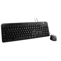 Combo Teclado y Ratón con Cable Xtech XTK-301S, Conexión USB, Diseño Ergonómico