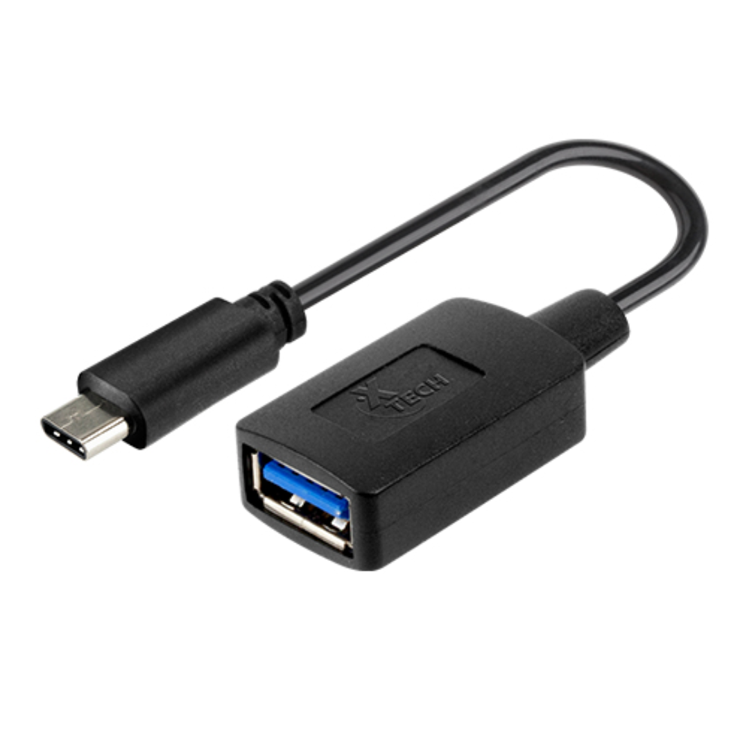 Xtech Xtc-515 - Adaptador Usb - 24 Pin Usb-C (M) Reversible A Usb Tipo A (H)